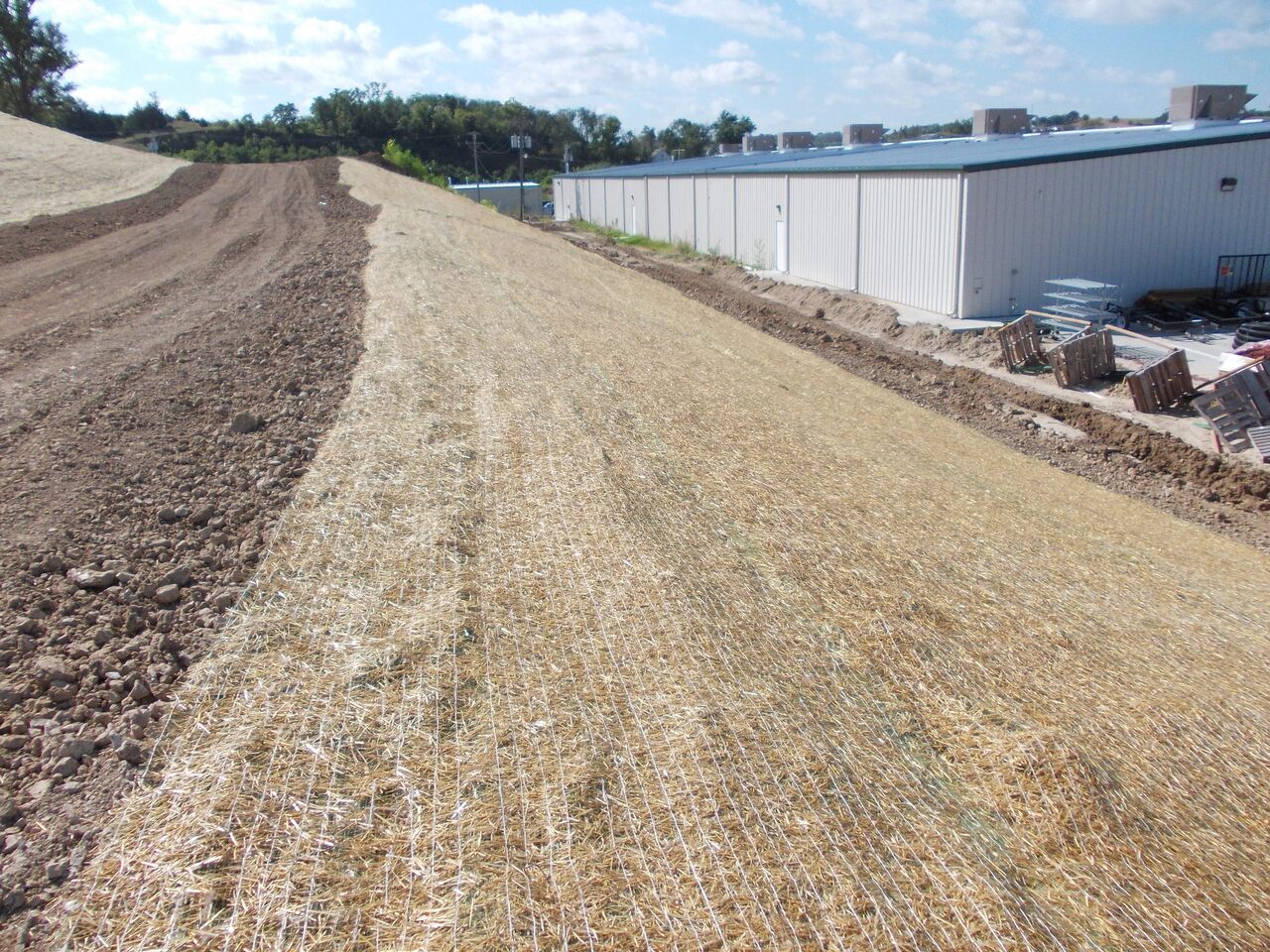 Degradable Erosion Control Blankets Miller Seed Company