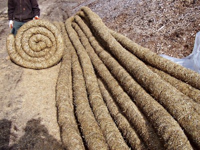 straw wattles sediment control